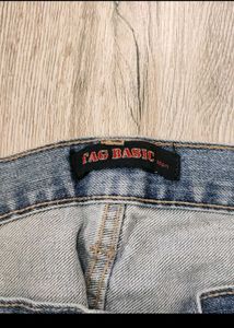 Cs0477 Tag Basic Baggy Jeans Size 36