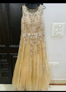 🎉Flash Sale🎉Gotta Patti Ethnic Gown