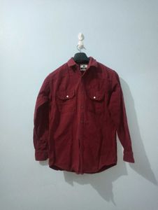 A Maroon Colour Shirt For men