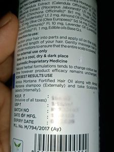 SBL Arnica Montana Hair Oil