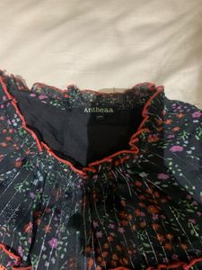 Antheaa Curve Size Chiffon Dress