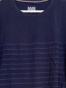 Bare Denim Tshirt (Discoloured)