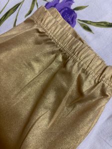 Golden Shimmer leggings