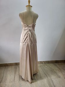Elegant Biege Evening Gown🎀🦋🐬