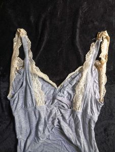 Lace Trim Nightsuit Combo