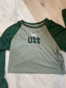 Glitchez Badass Crop Top