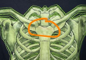 unisex skeleton streetwear oversized tshirt