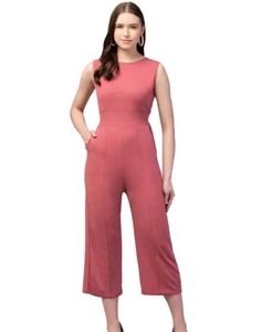 Women&#39;s Beautiful Peach Colour Jumpsuit