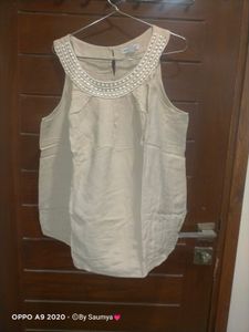 Cream Nude Colour Top
