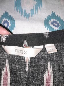 Black Short Kurti Brand Max