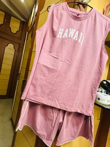Pink Hawaii Lounge Set
