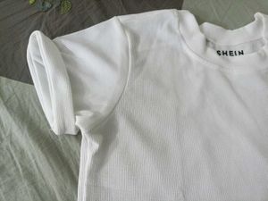 White Crop Top