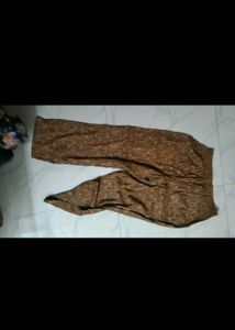 Elegant Brown Printed Kurta Set