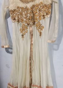 Elegant Embroidered Anarkali Suit