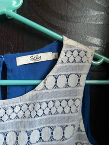 Allen Solly White Dress