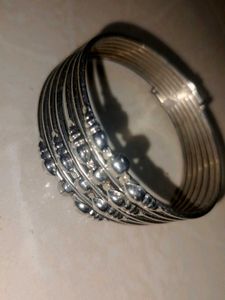 Silver Bangle Bracelet
