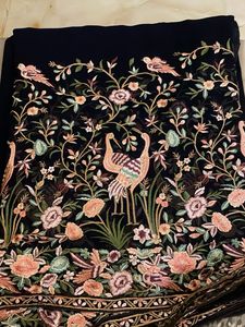 Kashmiri Embroidery 🧵 Saree