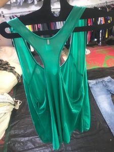 Green Active Tank Top