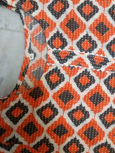 Patterned Kurta