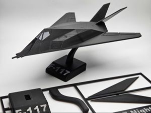 F-117 Nighthawk Model 3d Single Color