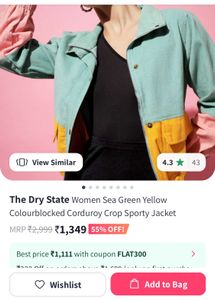 Vacating !Beautiful Multicolor Trendy  Jacket