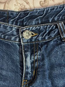 Ripped Denim Shorts