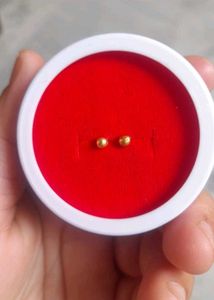 Beautiful New Small Plane Dimond Cut Studs