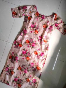 Beautiful Floral Printed Kurti For Women