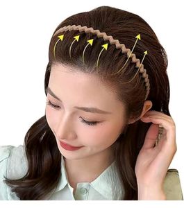 6 Pcs Zig ZagHairband Set For Girls