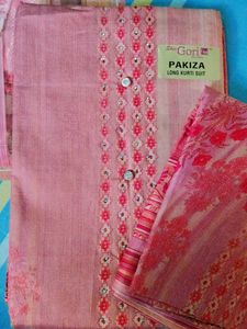 Pakiza Long Kurti Suit Set