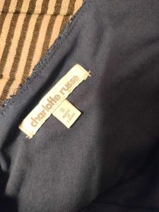 Navy Lace Cold Shoulder Dress