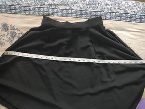 Black Flowy Skirt
