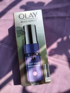 Olay Retinol 24 Night Serum &amp; Cream Combo