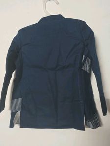 Boys Blue Blazer &amp; Shirt Set