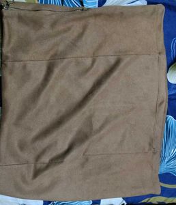 Tan brown Short skirt