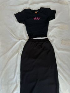 🌸 Black Two-Piece Set  🌸