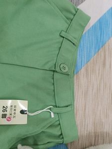 Trendy Green Cargo Pants