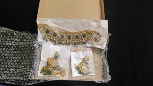 Green Jewellery Set