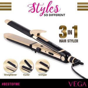 3 In One Straightener,crimper,curler