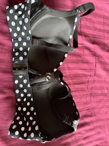 Polka Dots Padded Bra 34 Size