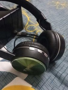 Trecon Wireless Olive Green Headphones