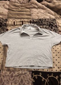 Gray Polo Shirt