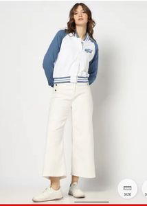 Colour block winter jacket