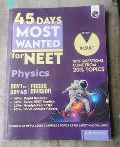 NEET Biology PHYSICS CHEMISTRY- 45 Days