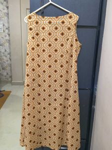 Patterned Casual Dress