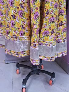 Floral Print Kurta