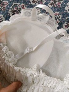 Beautiful white corset top