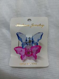 Trendy Korean Style Butterfly hair clips