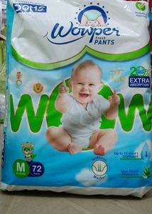 Wowper Diapera Pants, Every Size Available.
