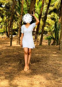 A Beachy Cottage Core Dress